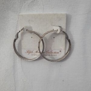Sterling Silver Hoop Earrings